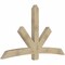 Ekena Millwork Alberta Rough Sawn Timber Gable Bracket, Douglas Fir, 84"W x 49"H x 4"D x 6"F, 14/12 Pitch GBW084X49X0406ALB00RDF - alternate 4